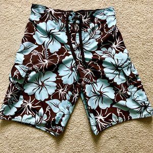 Floral Swim Board Shorts